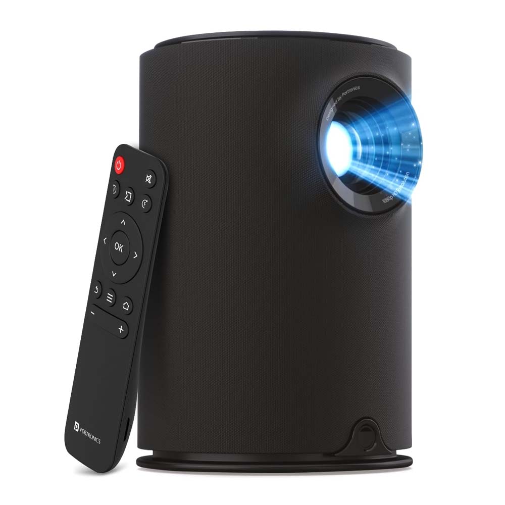 Portronics Beem 410 Smart Led Projector (Black)