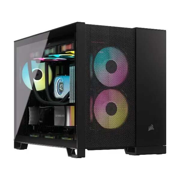 Corsair 2500D Airflow M-Atx Mini Tower Cabinet (Black) (CC-9011263-WW)