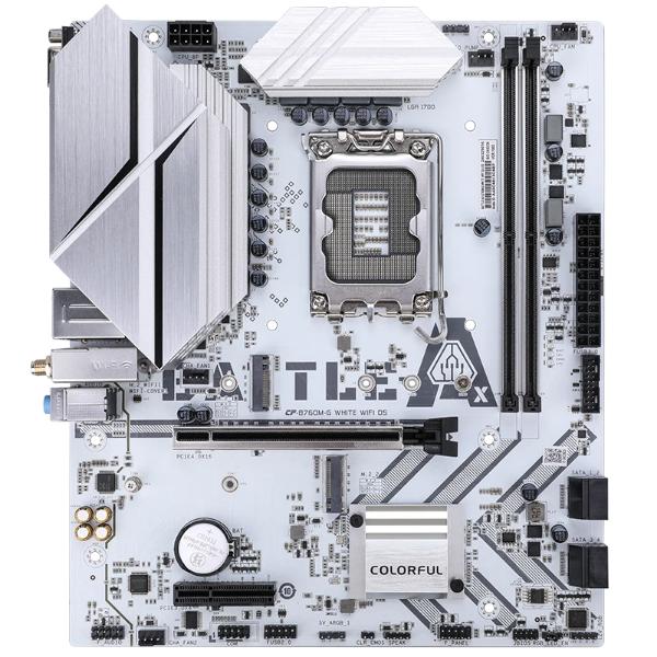 Colorful BATTLE-AX B760M-G WHITE WIFI D5 V20A Intel mATX Motherboard