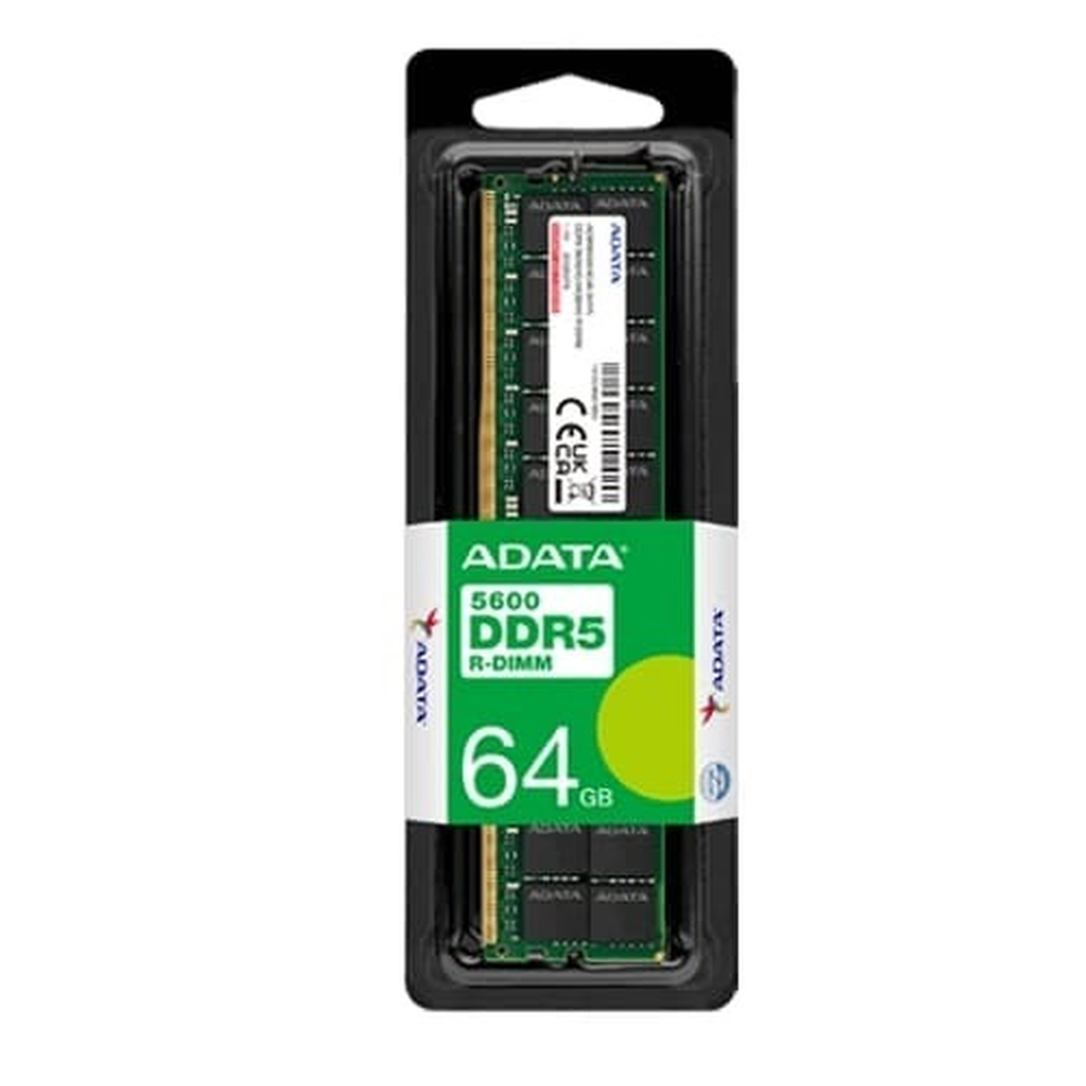 ADATA DDR5 R-DIMM 64GB 5600MHz CL46 ECC Server/Workstation RAM