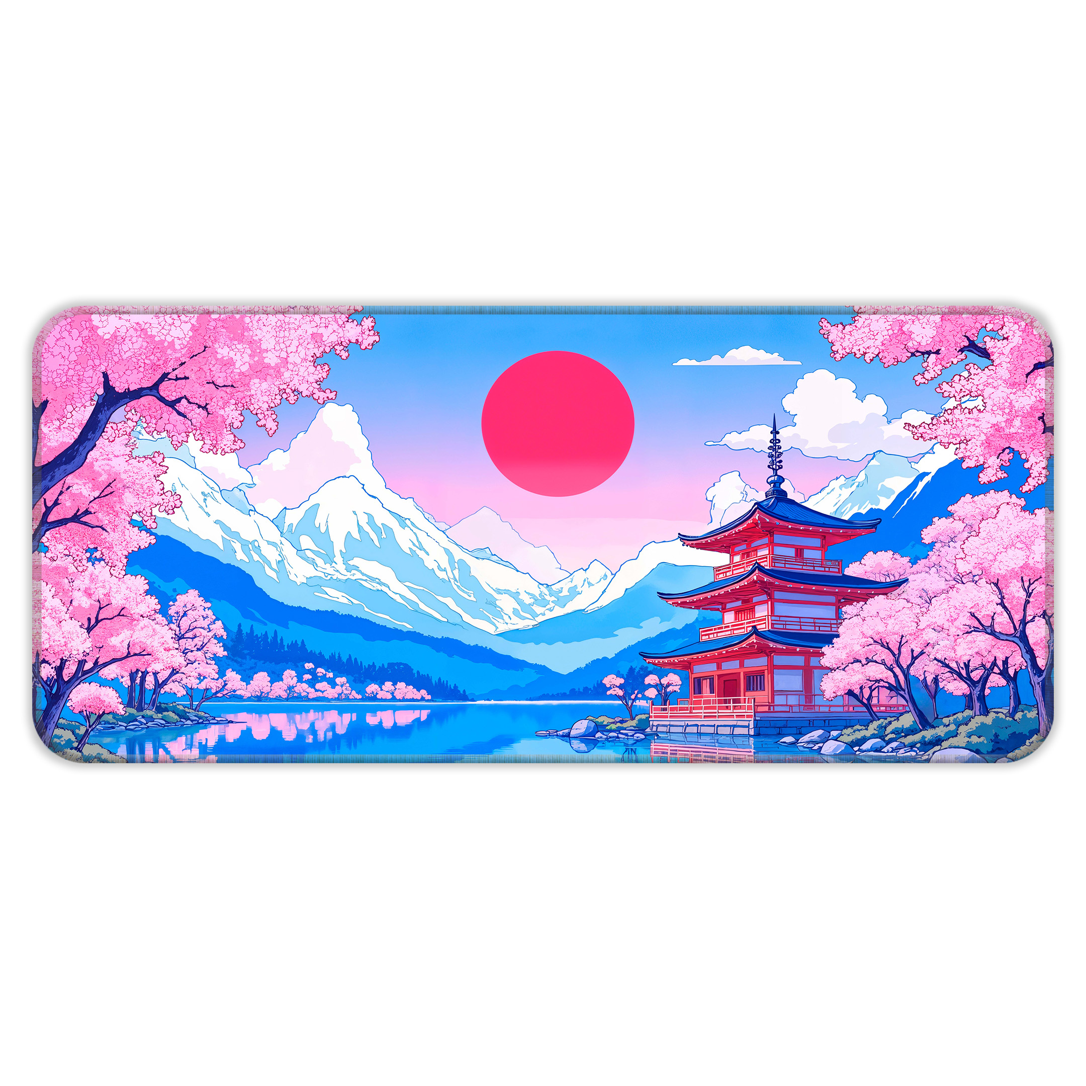 Japanese Temple – XXL Mousepad