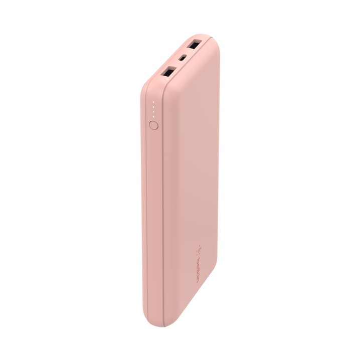 Belkin BoostCharge Portable Power Bank (20,000mAh, Rose Gold)