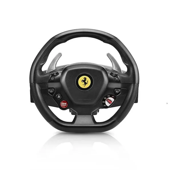 THRUSTMASTER T80 RW FERRARI 488 GTB EMEA VERSION Motion Controller (Black, For PS5, PS4, PC)