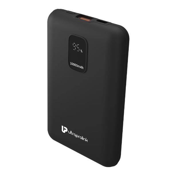 UltraProlink 10,000mAh 22.5W Juice-Up Slim 10K Power Bank UM1117BLK
