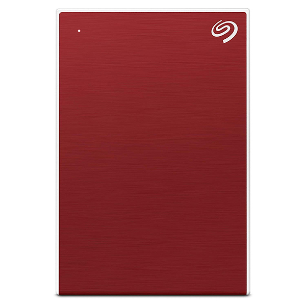 Seagate One Touch 4TB External Hard Drive with Password Protection (Red)