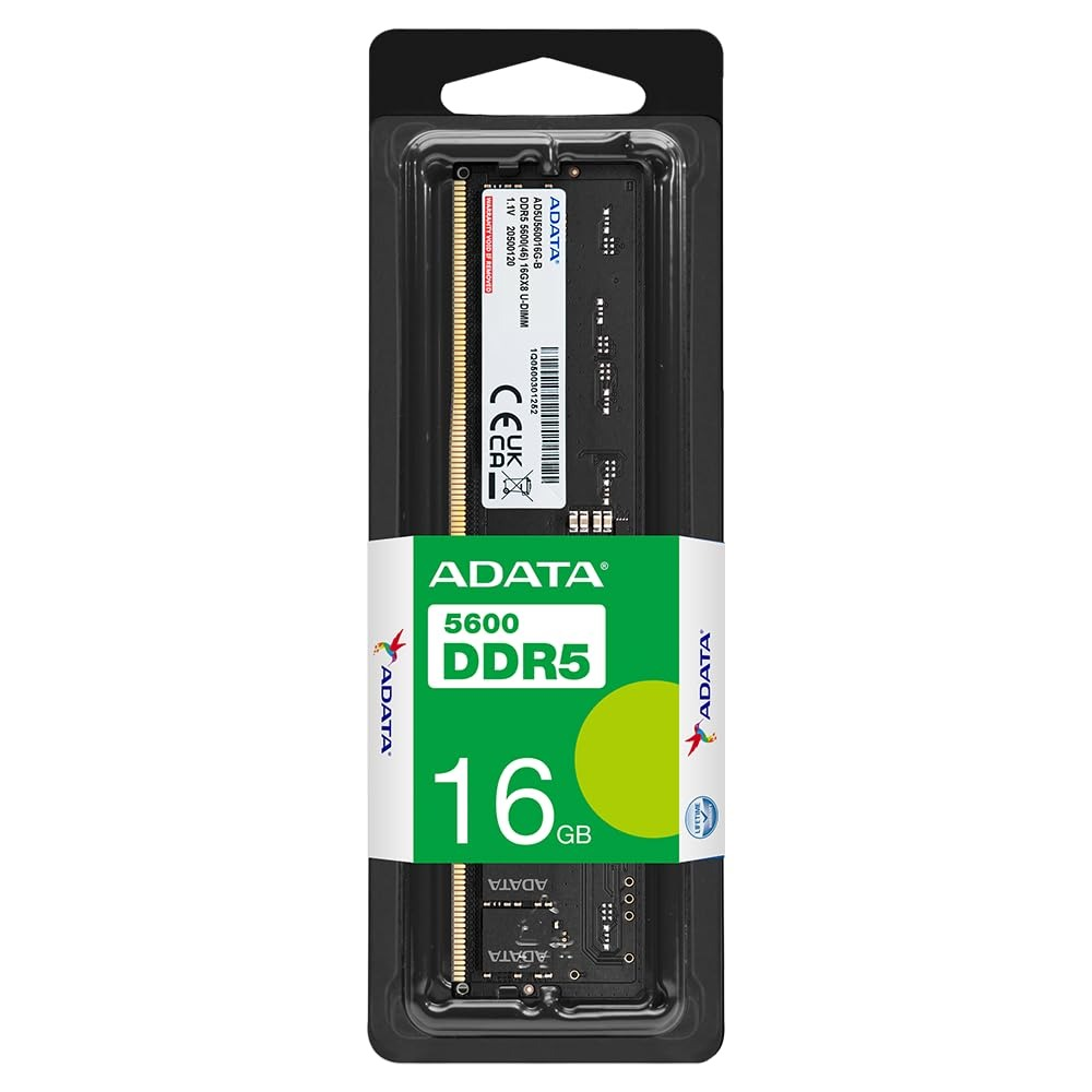 ADATA Premier 16GB DDR5 5600MHz Desktop RAM (Single Stick)