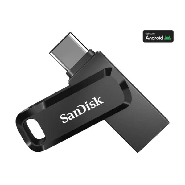 SanDisk Mobile Pen Drive Go – 128GB (Black)