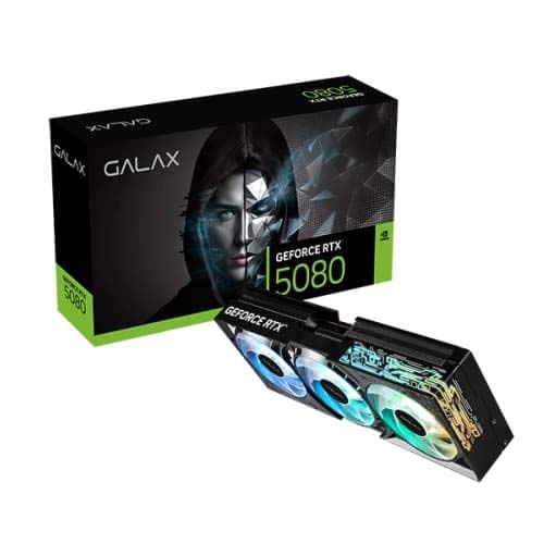 GALAX RTX 5080 1-Click OC 16GB GDDR7 Graphics Card
