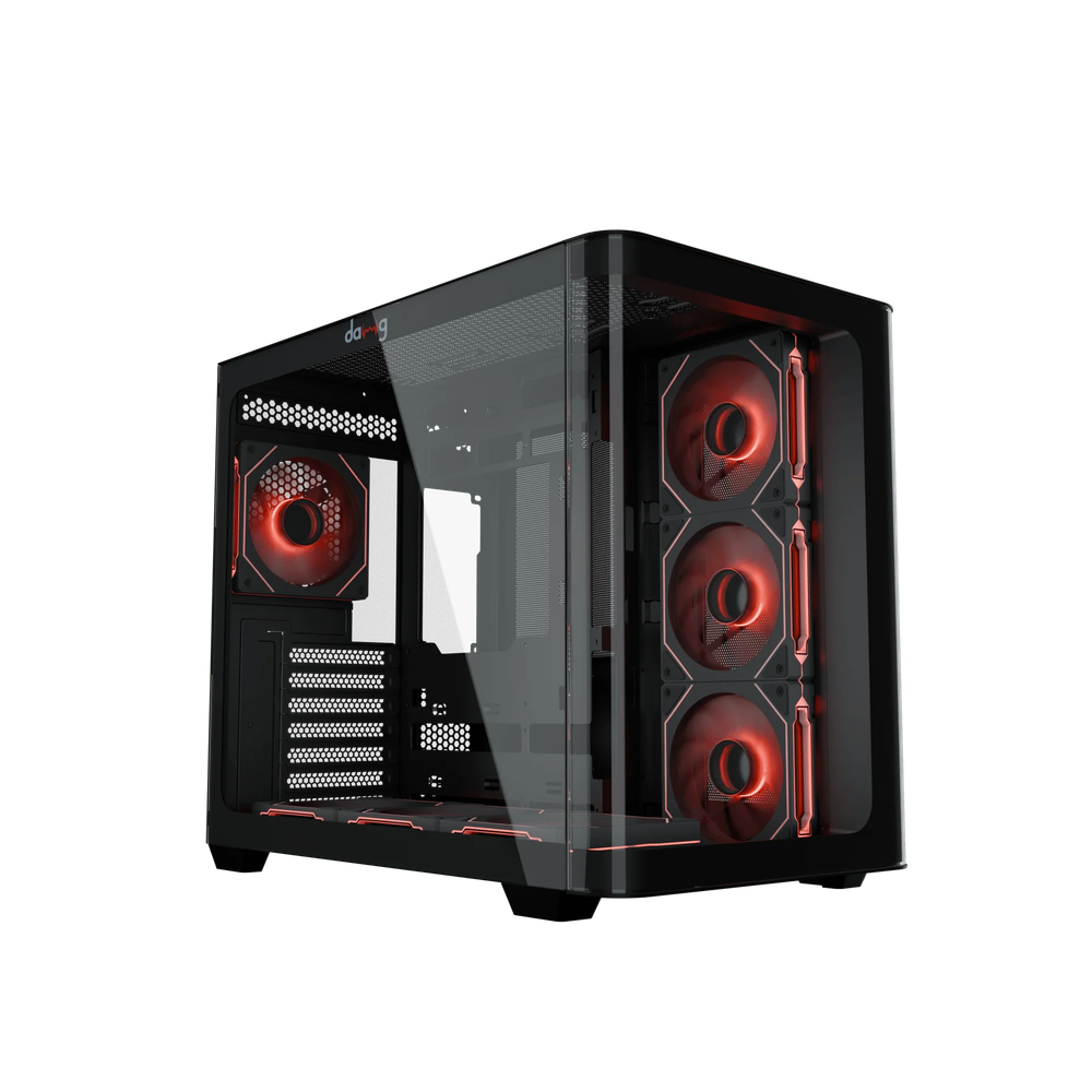 Dawg Y 820 Mid Tower Chassis Black