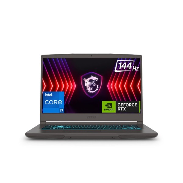 MSI Thin 15, Intel 13th Gen. i7-13620H, 40CM FHD 144Hz Gaming Laptop (16GB/512GB NVMe SSD/Windows 11 Home/NVIDIA GeForce RTX 3050, GDDR6 4GB/Cosmos Gray/1.86Kg) B13UC-124IN