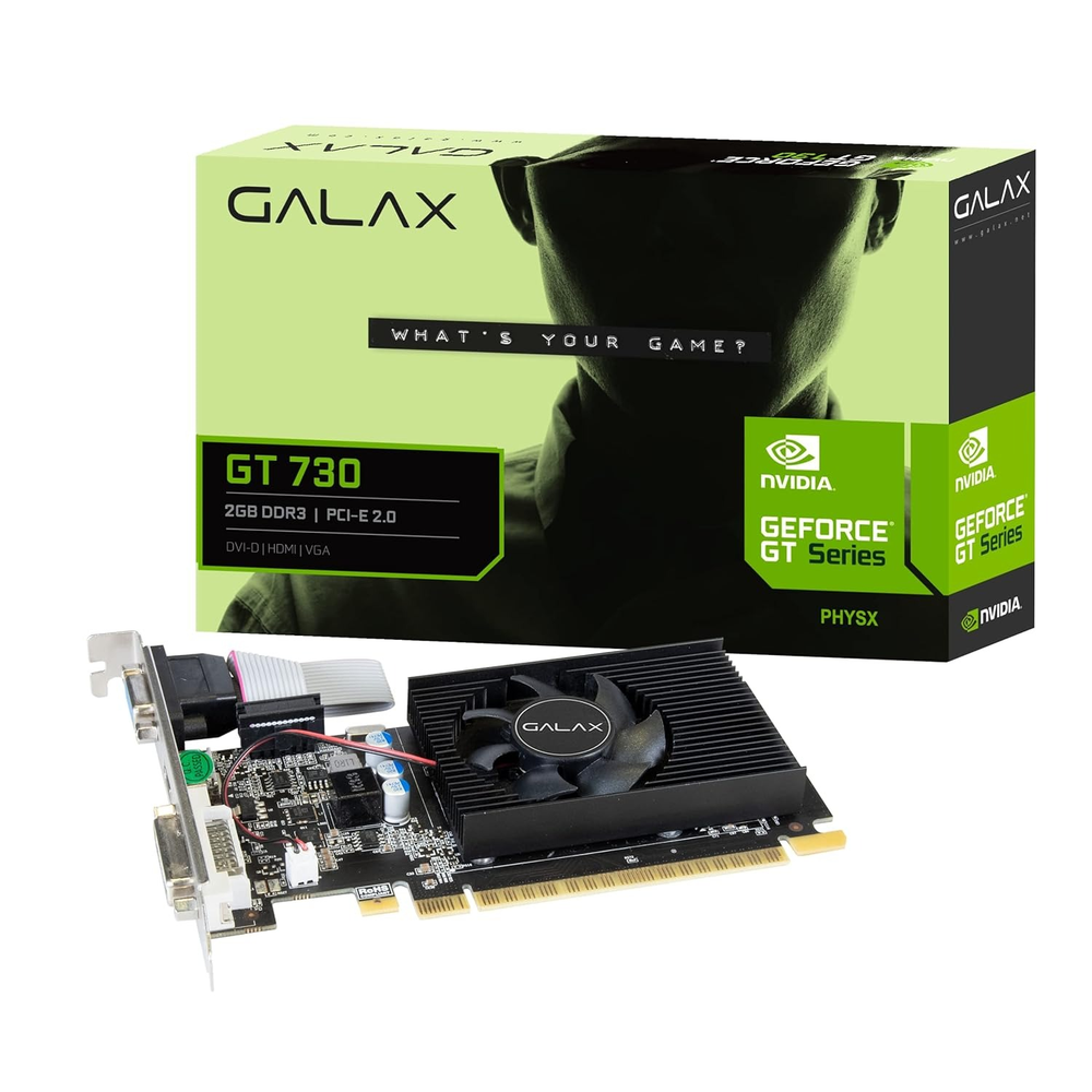 GALAX GeForce GT 730 LP 4GB DDR3 Graphics Card