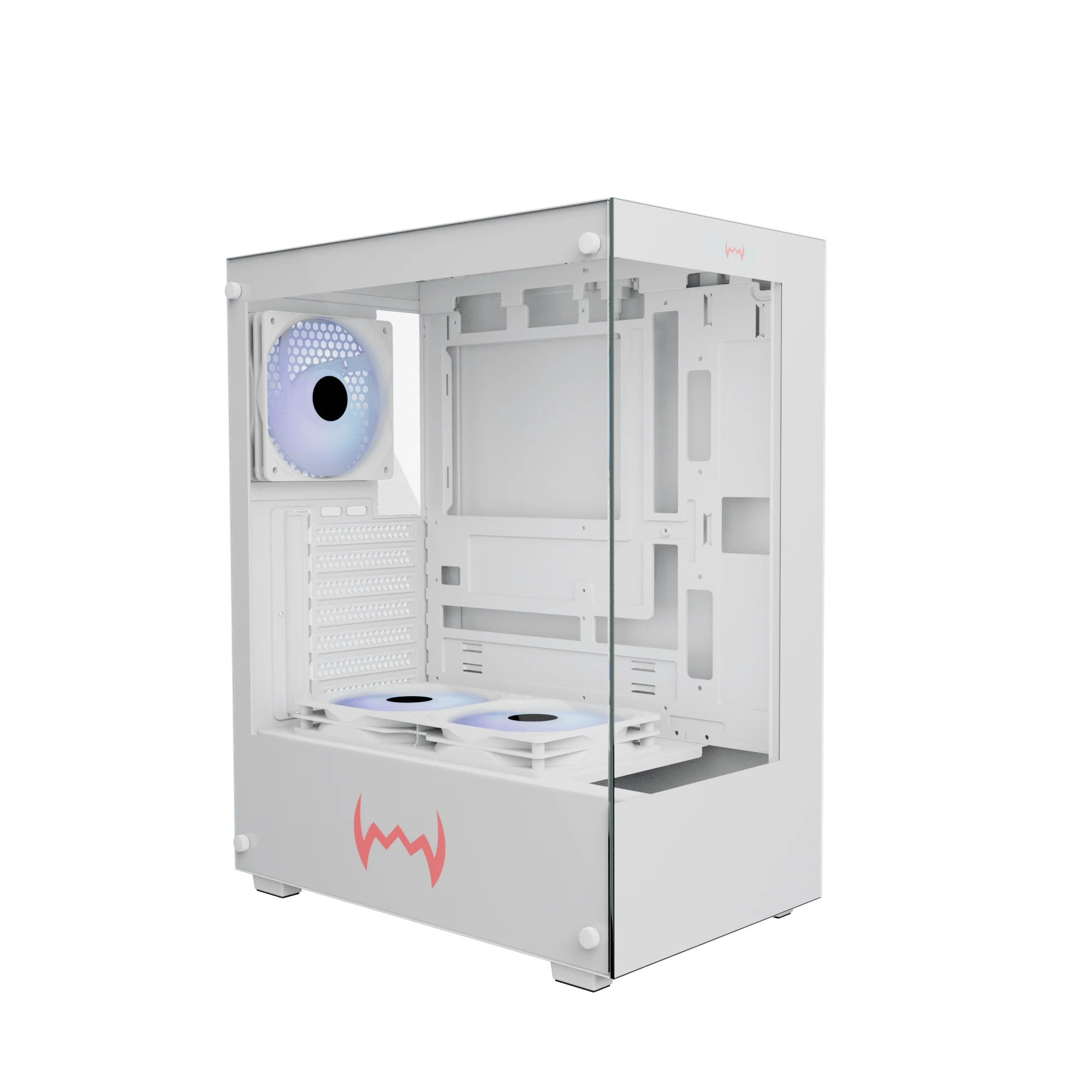 Dawg X 430 Mid Tower Chassis White