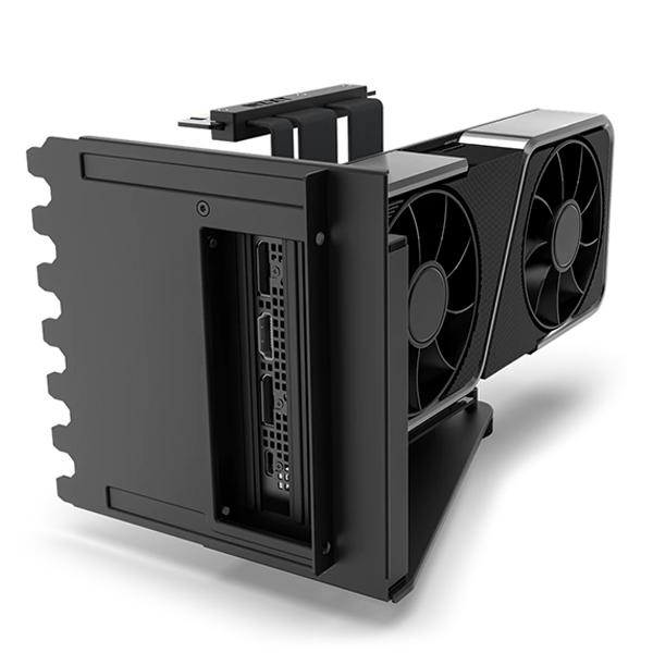 NZXT H7 Series (PCIe 4.0×16) Vertical GPU Bracket Kit With 175mm Riser Cable – Black