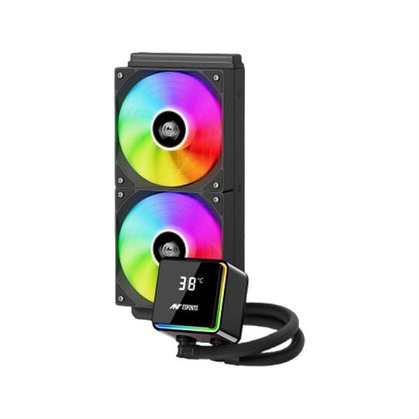 Ant Esports ICEStorm-240 240mm ARGB AM5/LGA1851 Black AIO Liquid Cooler