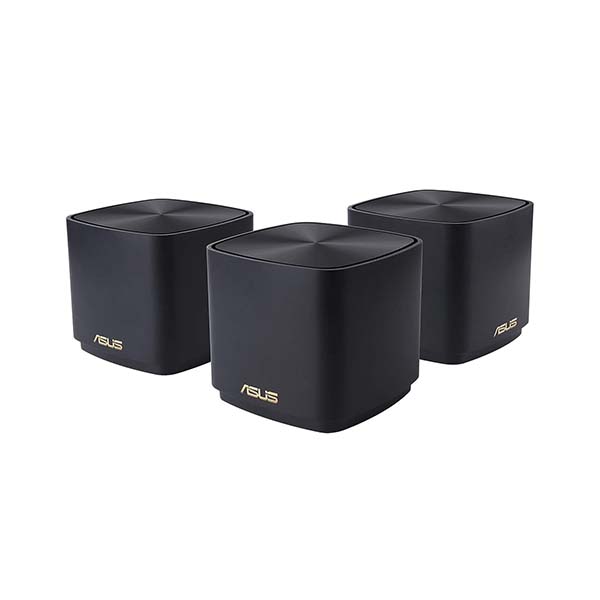 ASUS ZenWiFi Mini XD4 AX 1800 Dual Band WiFi Router 3 Pack (Black)