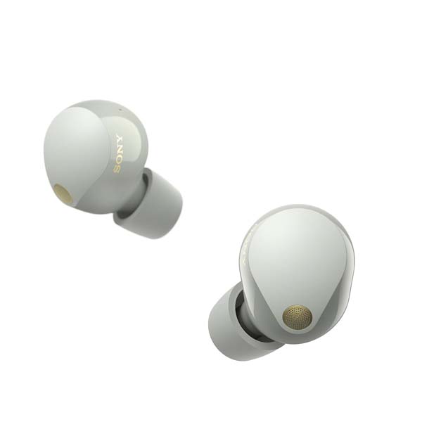 Sony WF-1000XM5 Active Noise Cancelling Wireless Bluetooth in Ear Earbuds with Mic (Silver)