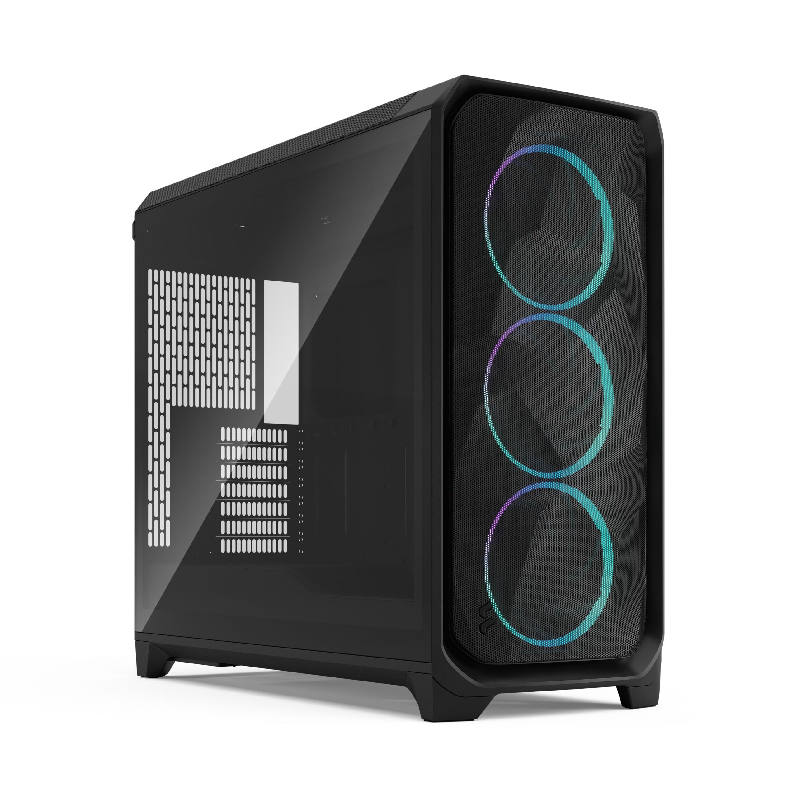 Fractal Design Meshify 3 XL Black RGB TG Light Tint E-ATX Full Tower High Airflow PC Case