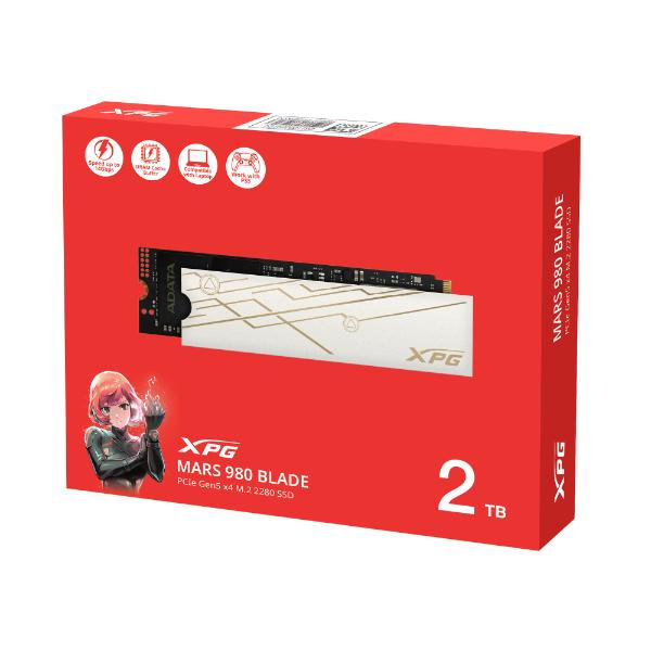 XPG MARS 980 BLADE 2TB PCIe Gen5 x4 M.2 2280 SSD