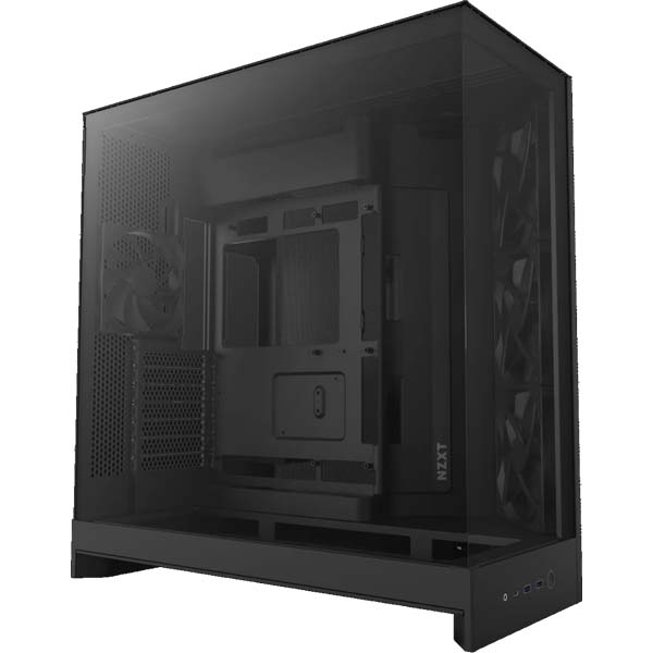 NZXT H9 Flow (2025) Large Dual-Chamber ATX Mid-Tower Airflow PC Case (Black)