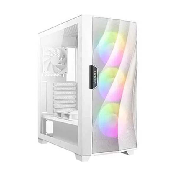 Antec DF700 FLUX ARGB ATX Mid Tower Cabinet (White)