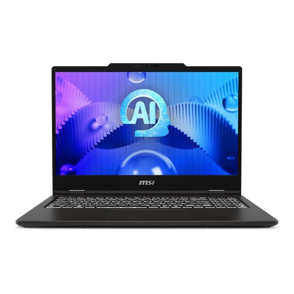 MSI VENTURE 15 AI A1MG-016IN INTEL CORE ULTRA 5 PROCESSOR 125H/DDR5 8GB*2/512GB NVME PCIE SSD GEN4X4 /WINDOWS 11 HOME/OFFICE + M365/2 YEAR WARRANTY TERM