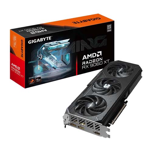 GIGABYTE Gaming Radeon RX 9060 XT 16GB GDDR6 Graphics Card GV-R9060XTGAMING-16GD