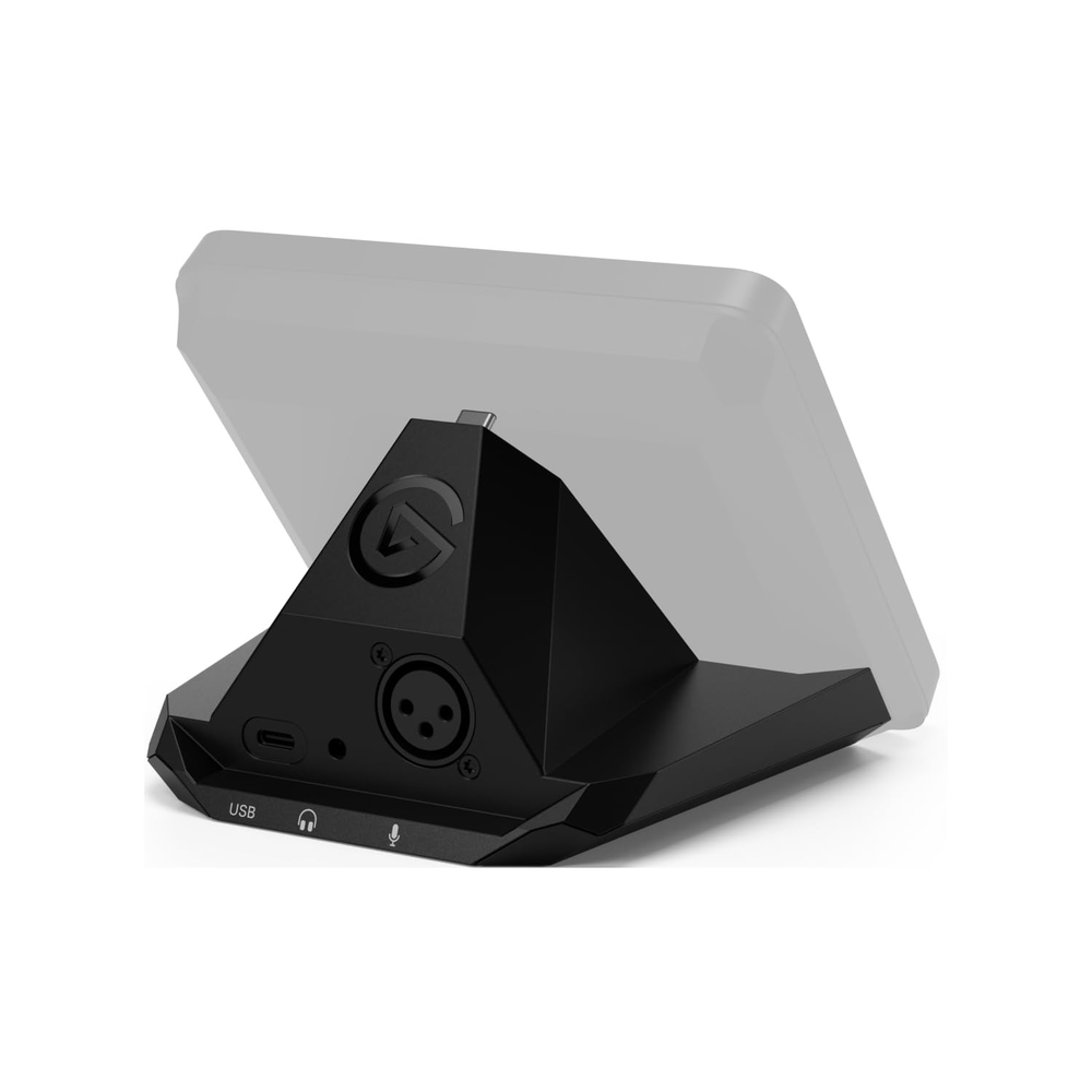 Elgato XLR Dock MK.2 for Stream Deck + - Professional Audio Interface with 80dB Gain and Onboard DSP
