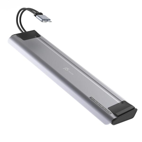 j5create JCD551 USB-C Dual 4K Display Docking Station with an M.2 SSD Slot