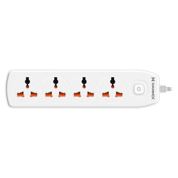 Hammok Halo 4+1 Socket Extender 1.5M Cable