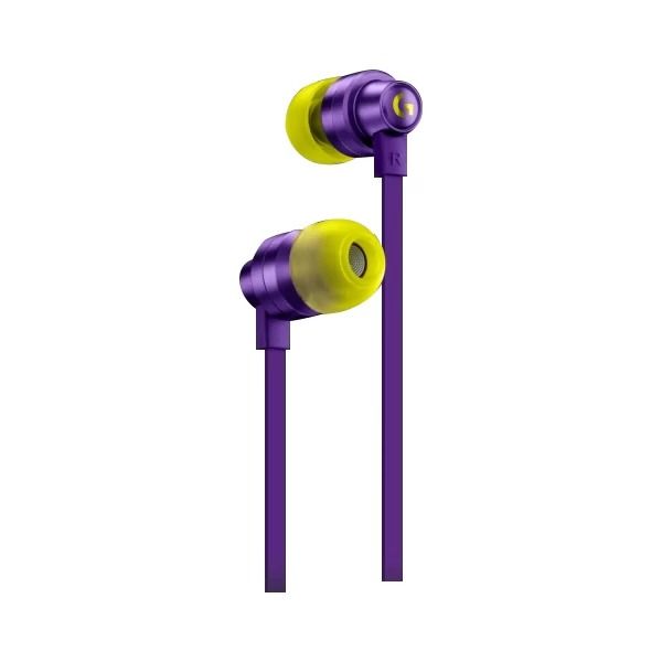 Logitech G333 Gaming Earphones with Dual Drivers Purple