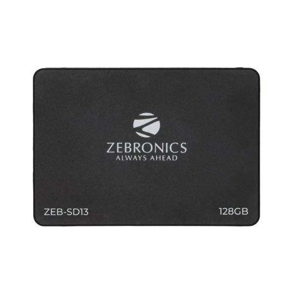 ZEBRONICS SD13 128GB SSD, Ultra Low Power Consumption, S.M.A.R.T. Thermal Management and Silent Operation