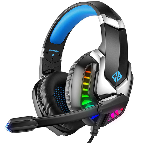 Cosmic Byte G2050 RGB 7.1 Surround Sound USB Gaming Headphone (Blue)