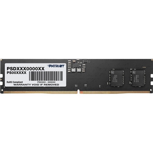 Patriot Signature Series 8GB (1 x 8GB) DDR5 5200MHz CL42 UDIMM Desktop RAM