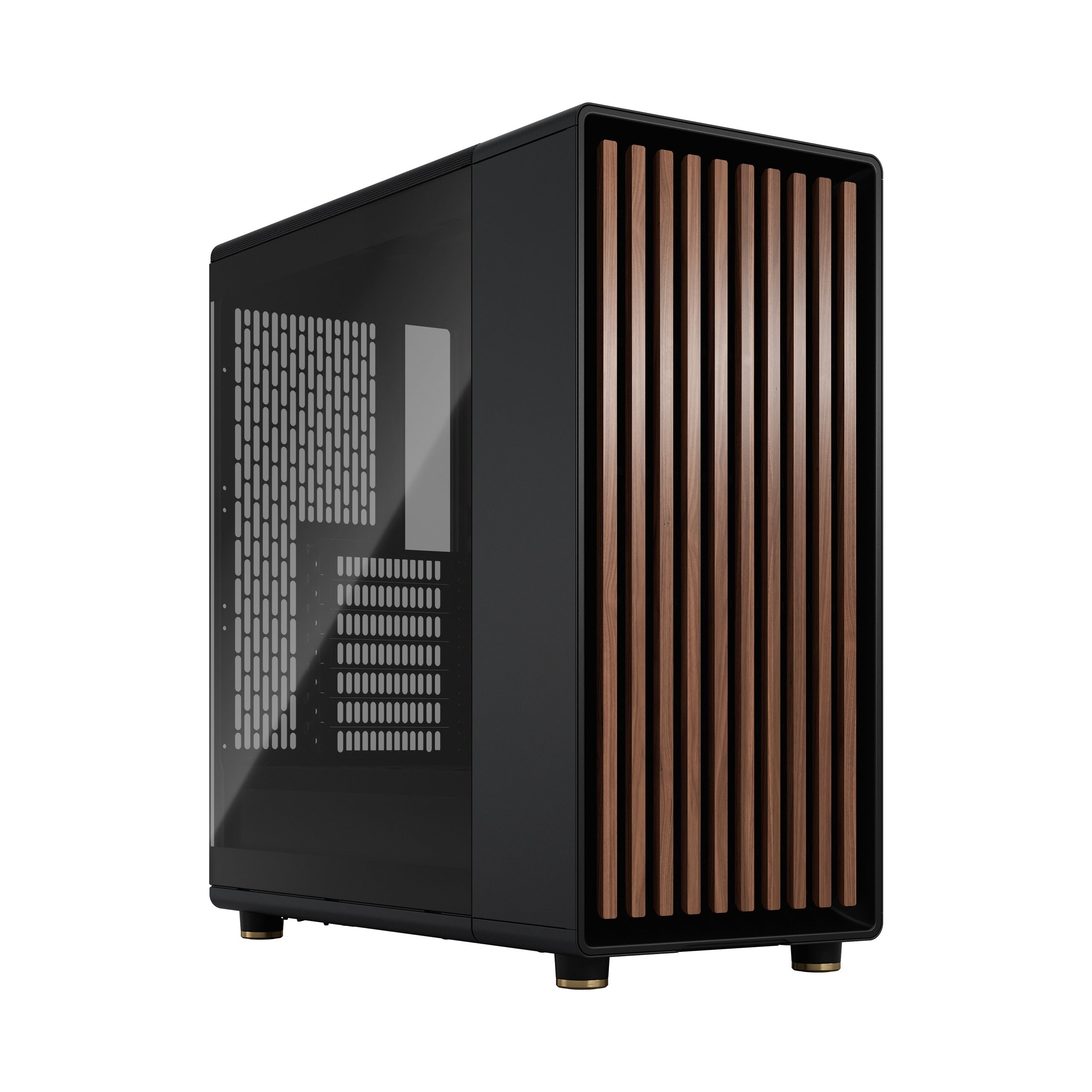 Fractal Design North Charcoal Black TG Dark Tint ATX Mid Tower PC Case
