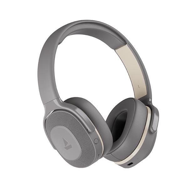 Boat Rockerz 425 Bluetooth Wireless Over Ear Headphones with Mic (Ash Grey)
