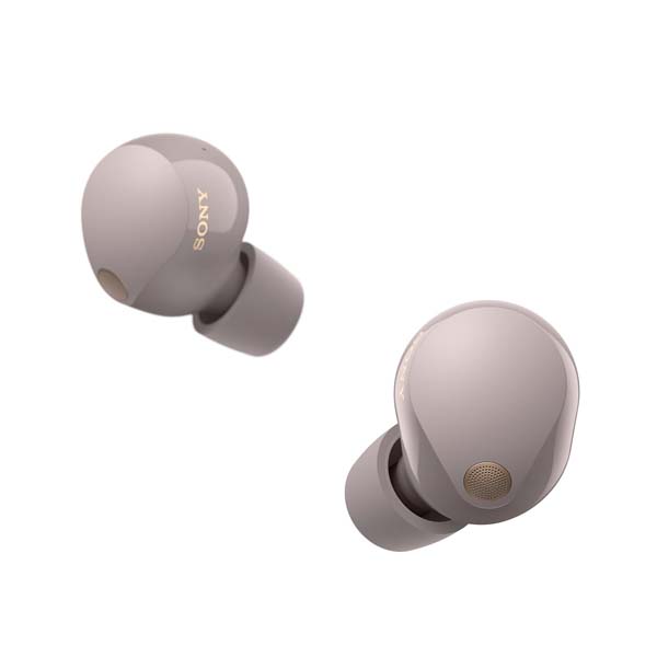 Sony WF-1000XM5 Active Noise Cancelling Wireless Bluetooth in Ear Earbuds with Mic (Smoky Pink)