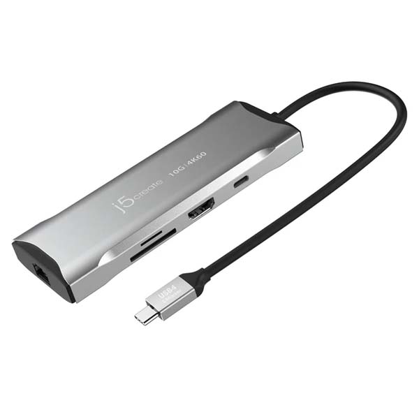 j5create JCD393 4K60 Elite USB-C 10Gbps Mini Dock
