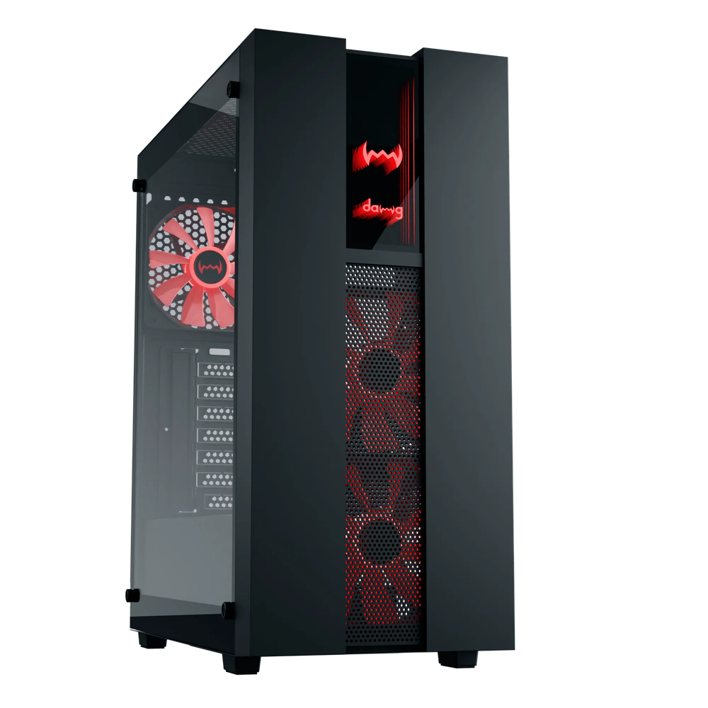 Dawg V 350 Mid Tower Chassis Black