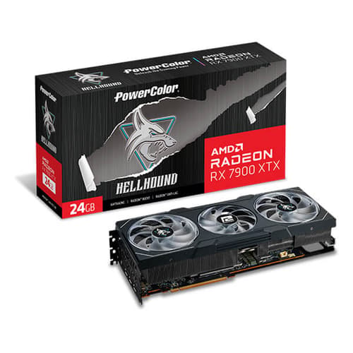 PowerColor Hellhound RX 7900 XTX 24GB GDDR6 Graphic Card