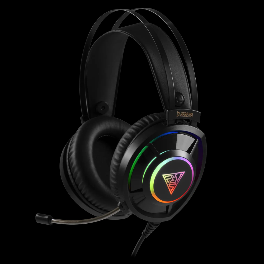 GAMDIAS HEBE M3 RGB 7.1 Virtual Surround Gaming Headset (50mm Drivers, Vibration Bass, USB, PC & Console Compatible)