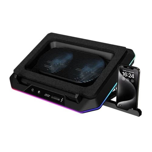 Gamdias Aether P1 Laptop Cooling Pad with Mobile Holder
