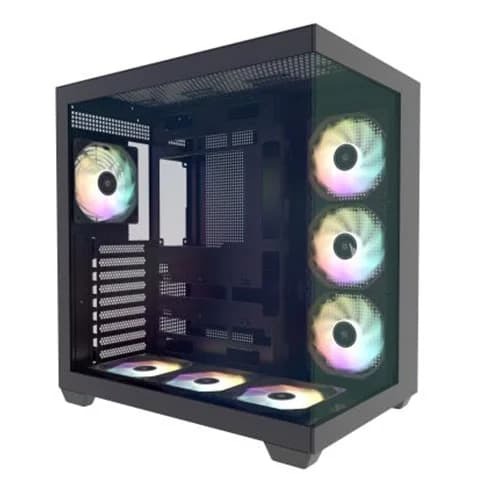 GALAX HOF Allsynq ARGB ATX Mid Tower Case (Black)