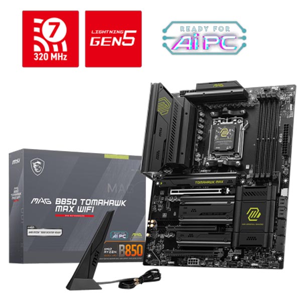 MSI MAG B850 TOMAHAWK MAX WIFI Motherboard