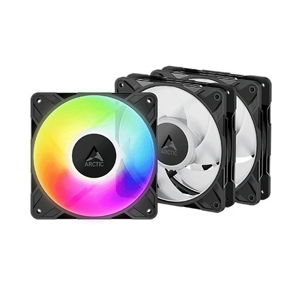 ARCTIC P12 Pro A-RGB 120mm Case Fan (3-Pack)