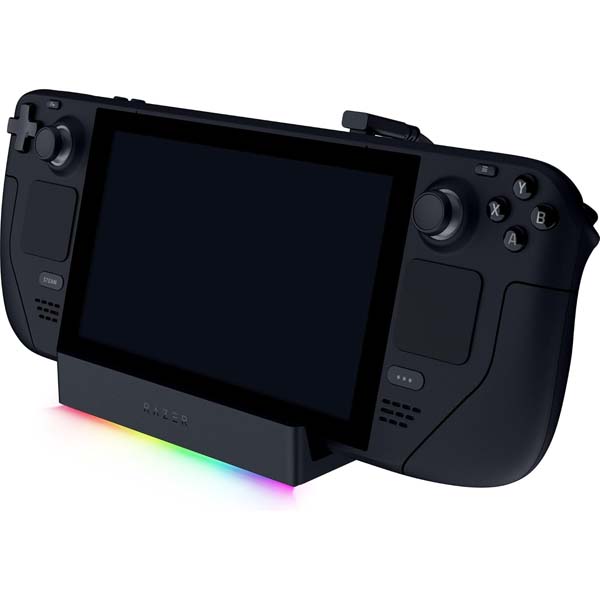 Razer Handheld Dock Chroma Charging Hub & Expand Connectivity for Mobile Gaming & Tablets