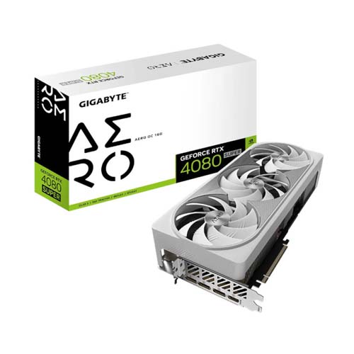 Gigabyte RTX 4080 Super Aero OC 16GB Graphics Card GV-N408SAERO OC-16GD