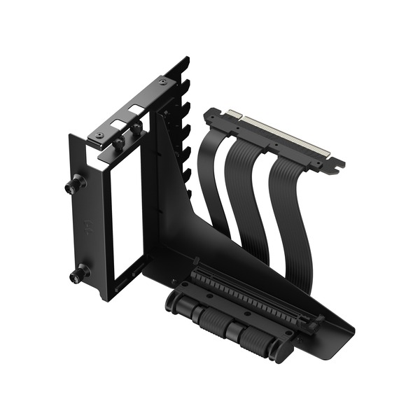 Fractal Design Flex 2 PCIe 4.0 x16 Vertical GPU Riser with Bracket (Black)