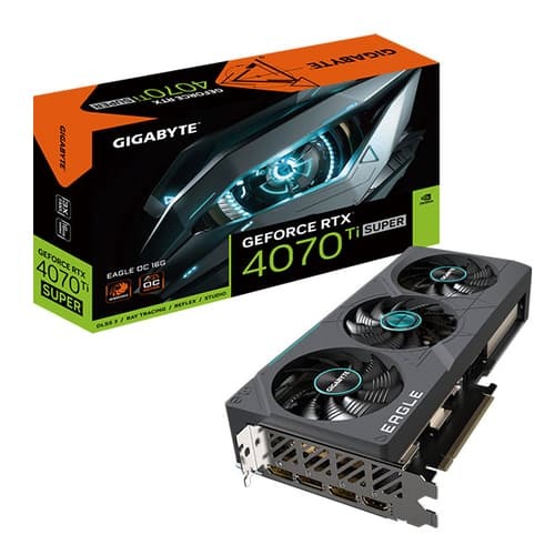 Gigabyte Rtx 4070 Ti Super Eagle Oc 16Gb Gddr6X Graphics Card (GV-N407TSEAGLE-OC-16GD)