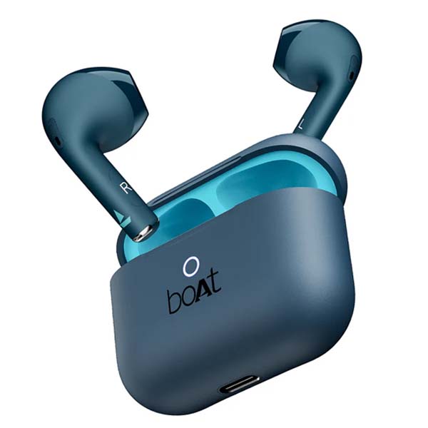 Boat Airdopes Alpha 35Hrs Battery Bluetooth TWS Earbuds (Deep Blue)
