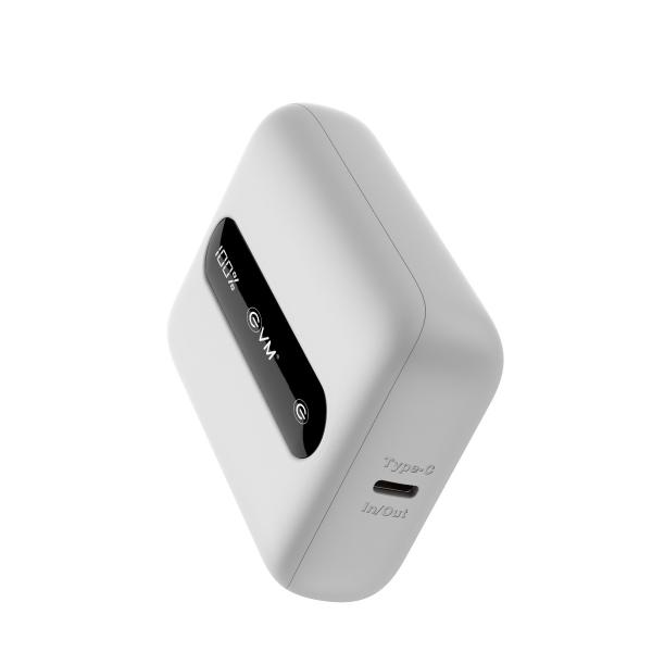 Evm EnFast 36 10000mAh power Bank EVM P0403, White